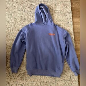 Purple and orange white fox project 5 hoodie